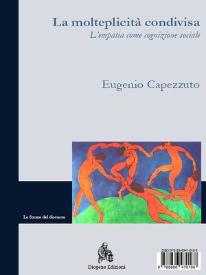 cover image of La molteplicità condivisa. L'empatia come cognizione sociale.